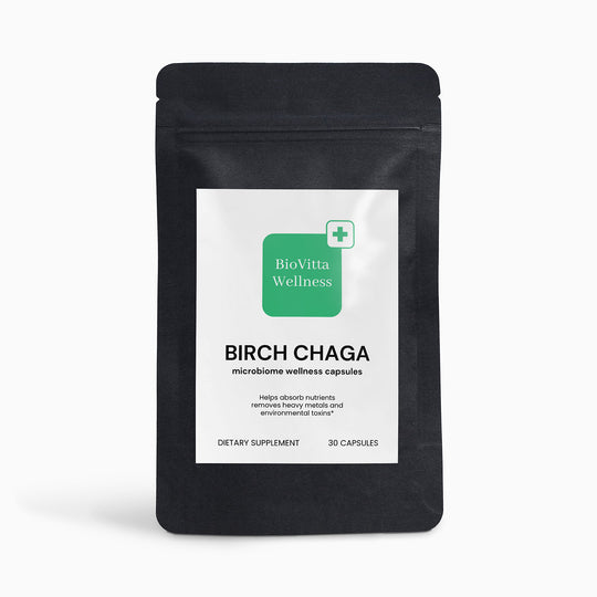 Birch Chaga Microbiome Wellness Capsules