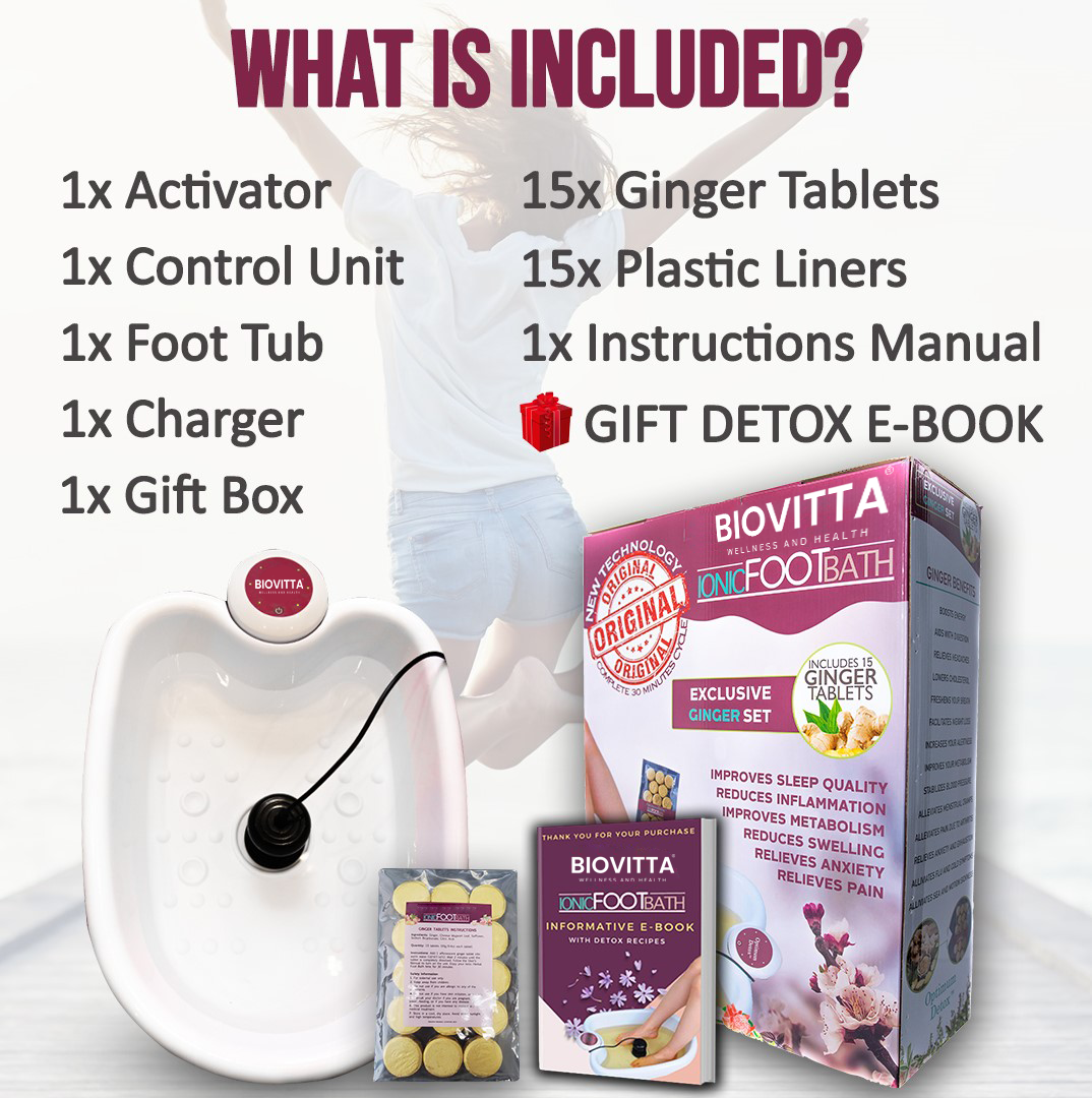 BioVitta Detox™ Ionic Foot Spa - Feel Detoxed And Cleansed At Home!