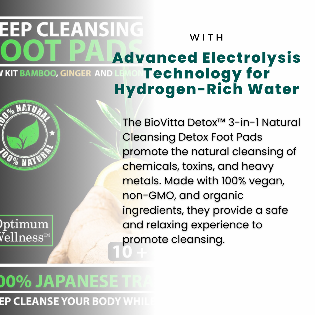 BioVitta Detox™ 3-in-1 Natural Cleansing Detox Foot Pads