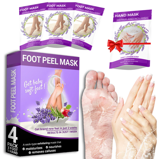 BioVitta Wellness™ Peeling Foot Masks | Get Baby-Soft Smooth Radiant Feet
