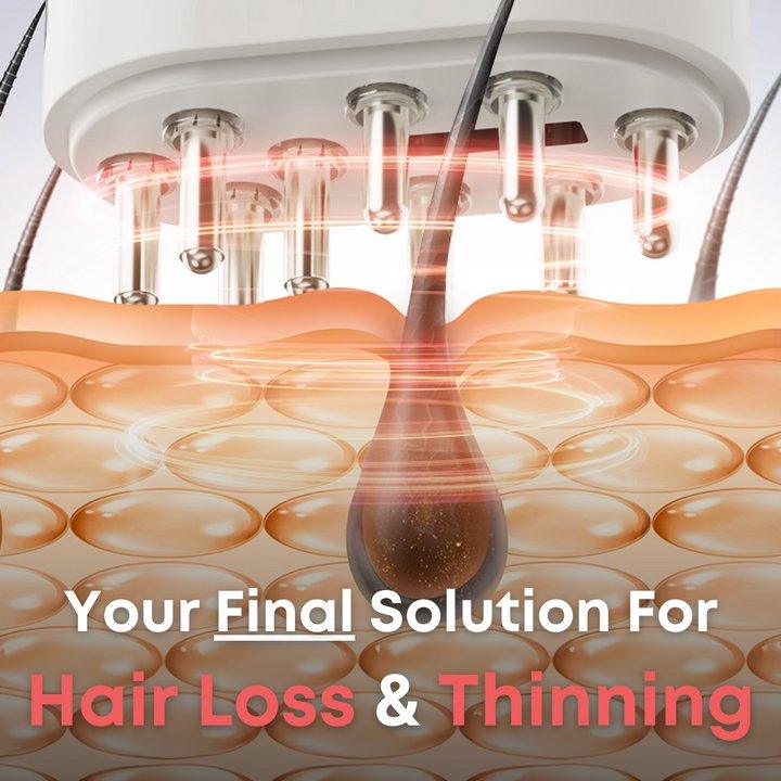 PureFolium™ Advanced Scalp Care Massager with Red Light Therapy